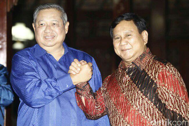 Gerindra Masih Rayu Demokrat untuk Usung Prabowo di 2019