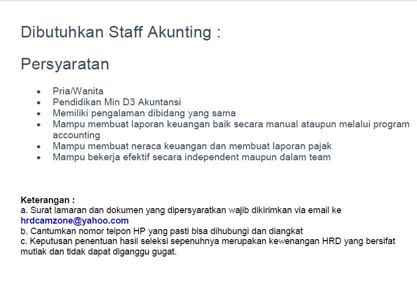 &#91; Jakarta &#93; Dicari Admin Data Entry - Lowongan Kerja Admin Online