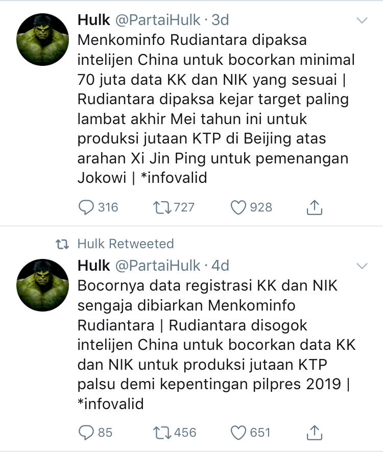 Menkominfo Bantah Jutaan KK dan NIK Bocor ke China