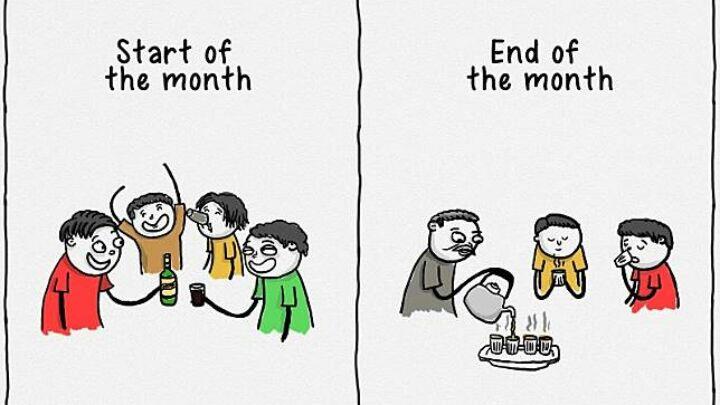 Awal Bulan VS Akhir Bulan