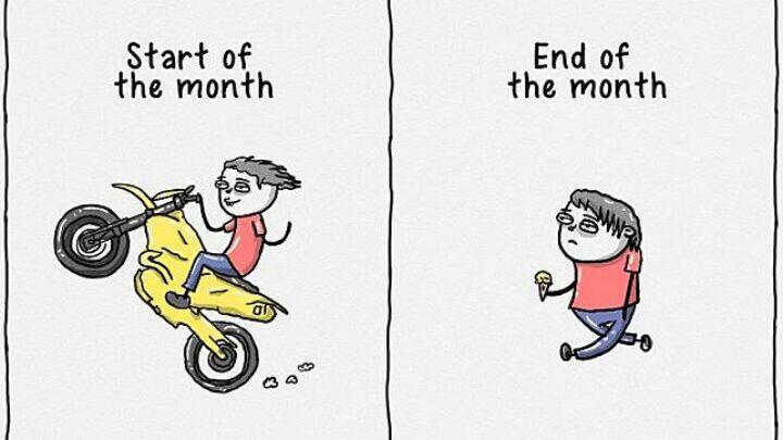 Awal Bulan VS Akhir Bulan