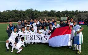 Timnas Umur 16, Juara Turnament Jenesys Di Jepang.