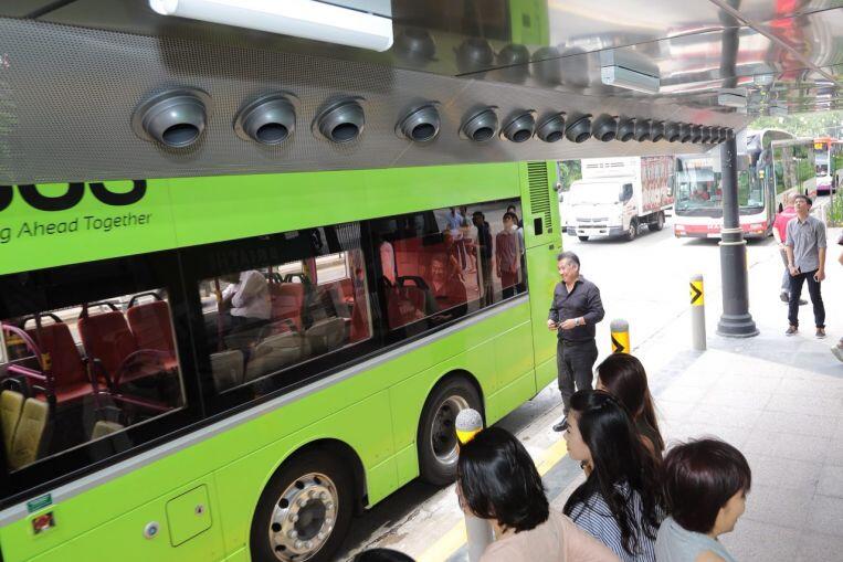 Halte Bus Pintar Pertama di Dunia Ini Diuji di Singapura