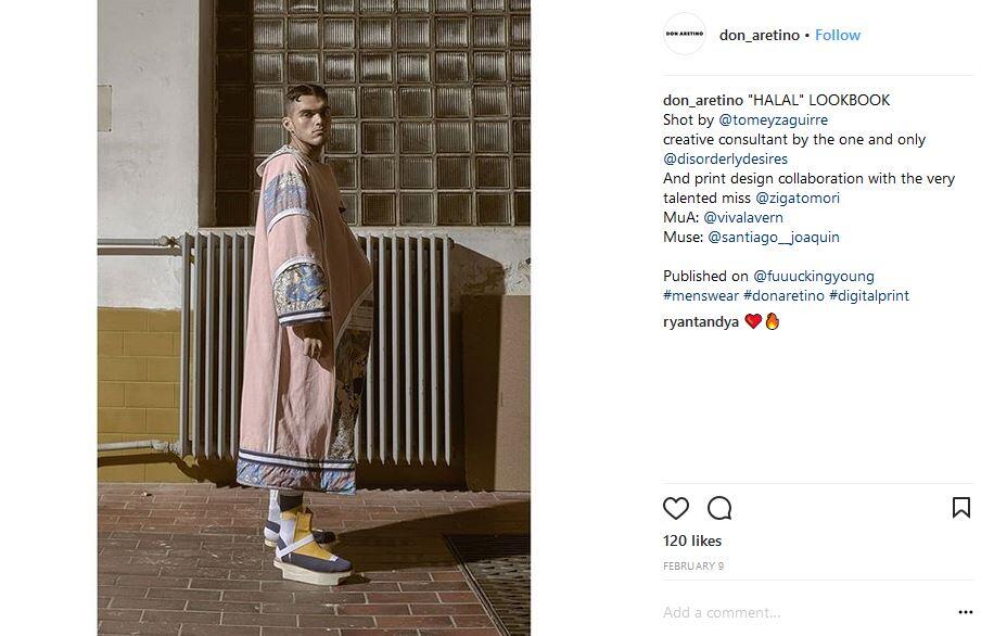 Rancangan Desainer Indonesia Dipakai Artis Hollywod Jared Leto