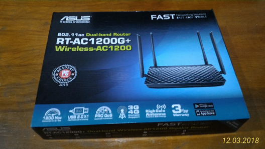 &#91;ROUTER&#93; Review ASUS RT-AC1200G+, AC1200 Dual Band WIFI Router with four 5dBi