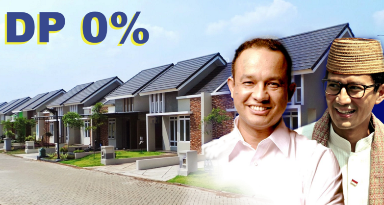 Rumah DP 0 Rupiah Anies-Sandi hanya untuk pasangan suami istri