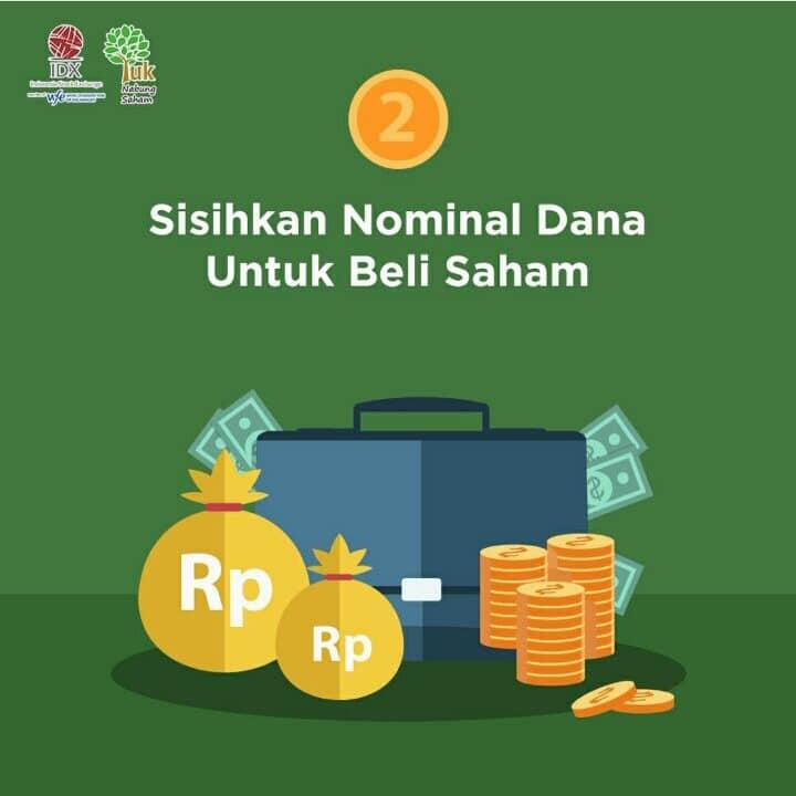 5 Langah Mudah Nabung Saham