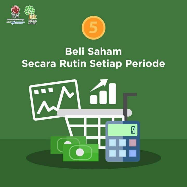 5 Langah Mudah Nabung Saham