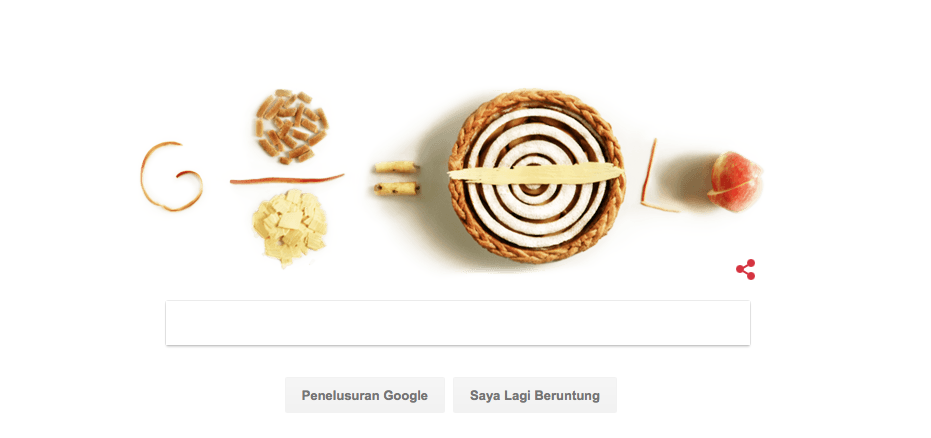 Google Doodle Rayakan Pi Day, Berikut Penjelasannya