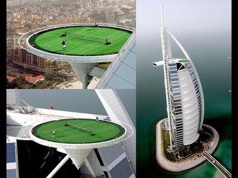 Ini Dia Lapangan Tenis Tertinggi di Dunia, Lokasinya Ada di Dubai
