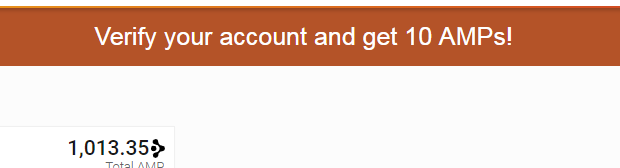 (REKOMENDED BANGET)Gratis 10 AMP/$5 udah bisa tukar di market (Bittrex, polo, hitbtc)