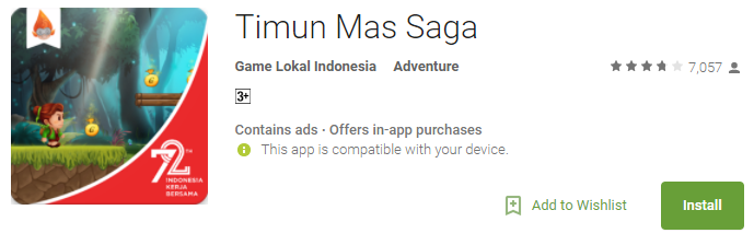 7 Game Android dari Kebudayaan di Indonesia