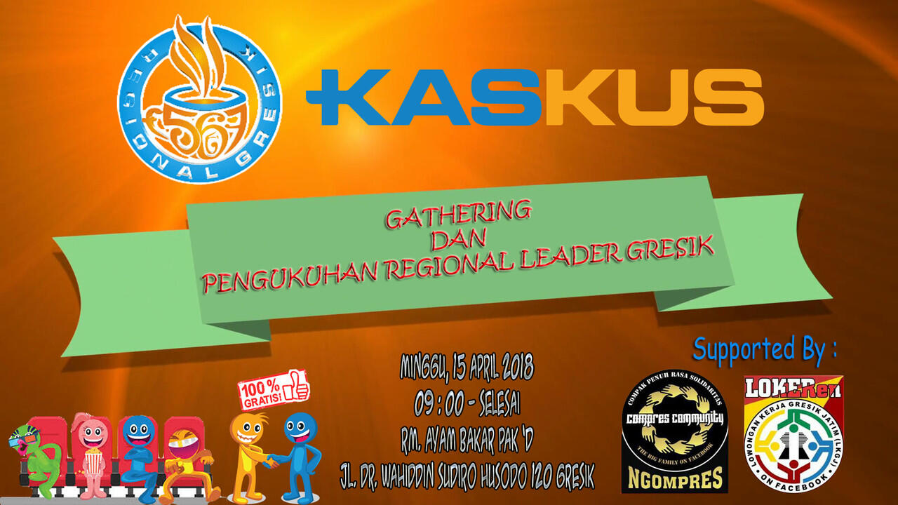 &#91;INVITATION&#93; Gathering Dan Pengukuhan Regional Leader Gresik
