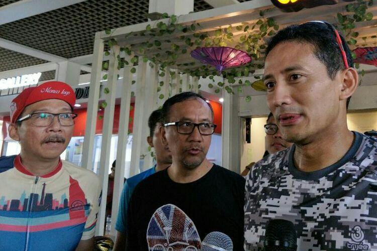 Sandiaga Laporkan Kopaja yang Semprot Asap Knalpot Saat Bersepeda dengan Pejabat DKI
