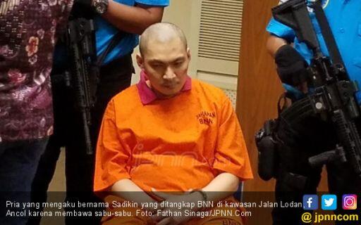 BNN Curigai Sadikin Tersangka Narkoba Bukan WNI, Nih Fotonya