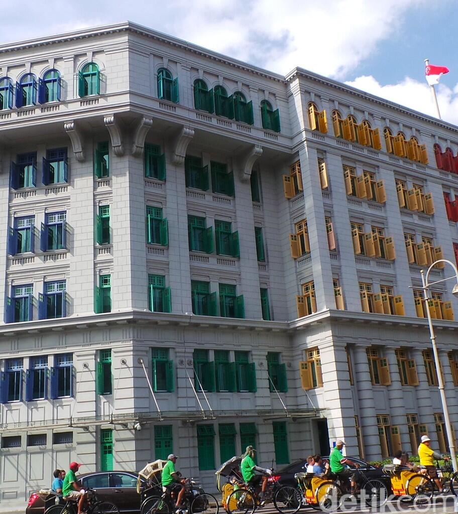 Tak Cuma Jakarta, Becak Juga Ada di Singapura Loh