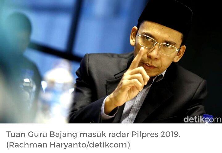 Siap 'Dijual' Demokrat untuk Pilpres 2019, TGB: Suatu Kehormatan