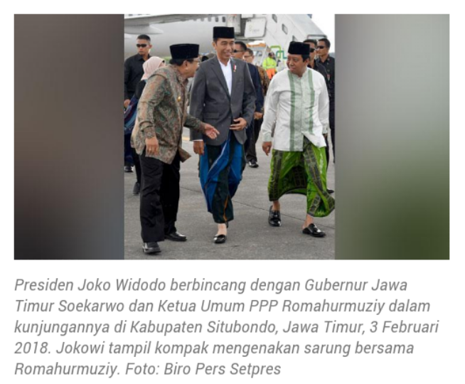 Rommy PPP: Pilpres 2019, Pertarungan Ulang Jokowi-Prabowo