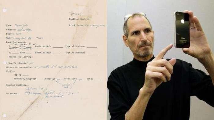 Surat Lamaran Kerja Steve Jobs Sebelum Mendirikan Apple ...