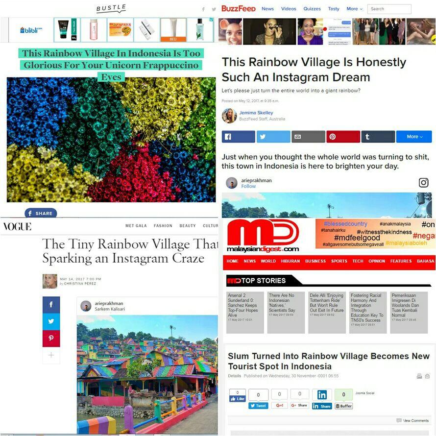 6 Tempat Wisata Warna-warni di Indonesia Yang Keren Buat Swafoto