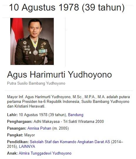AHY (Agus-SBY) Mau Jadi Cawapres pada Pilpres 2019? Prestasinya Apa?
