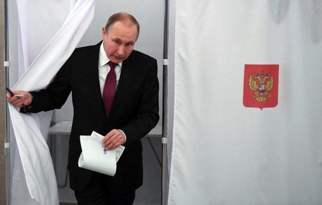 Hitung Cepat, Vladimir Putin Menang Telak