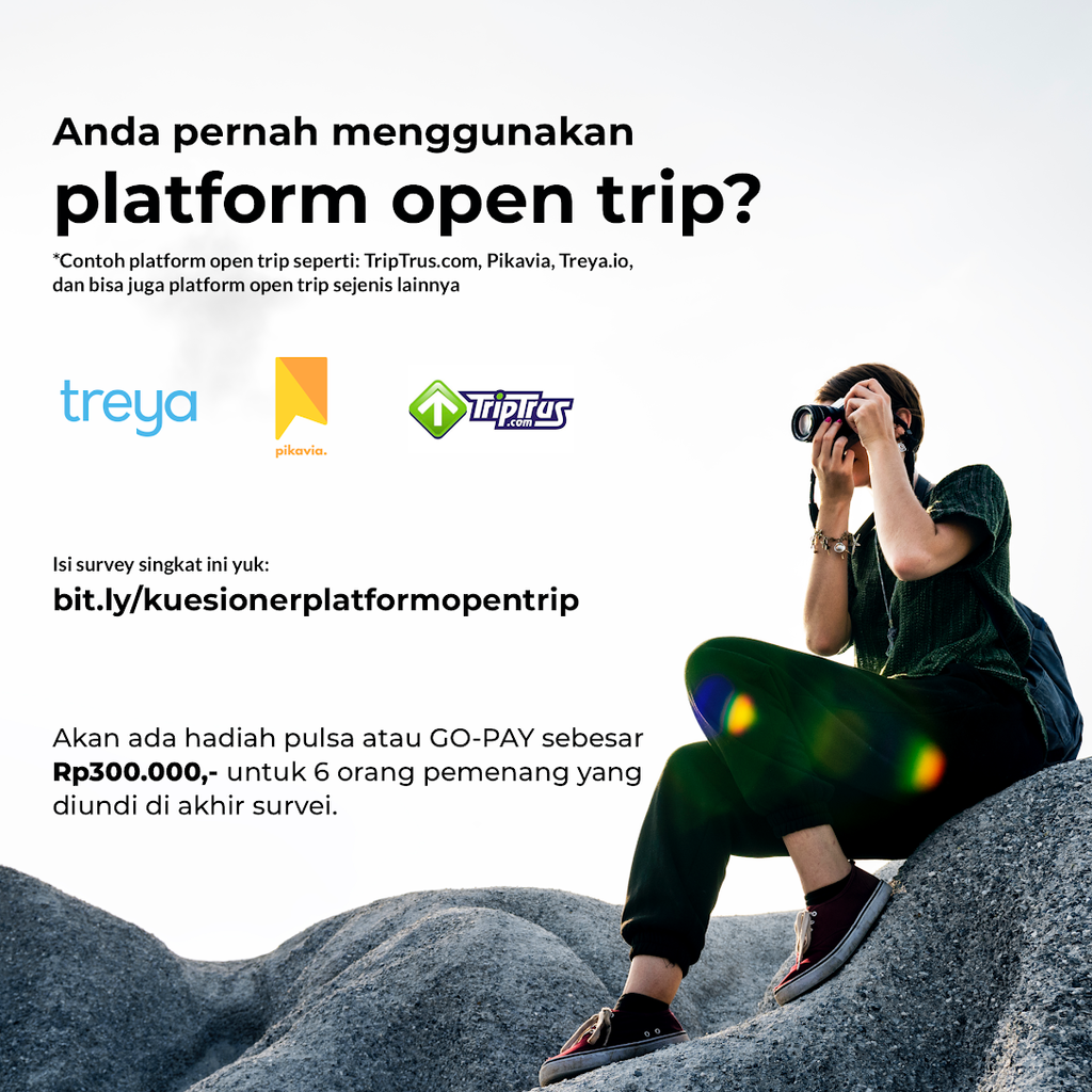 &#91;SURVEY&#93; PEMESENAN PAKET OPEN TRIP