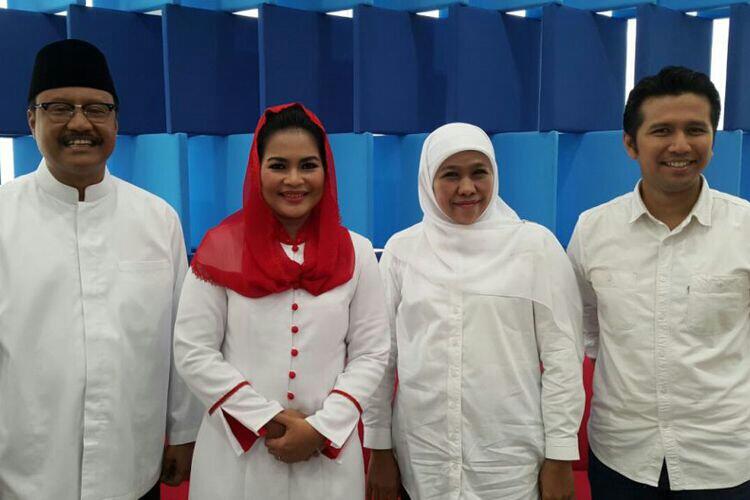 Poltracking: 45,3 Persen Pemilih dari Kalangan NU Pilih Khofifah-Emil, 37,7 Persen Gu