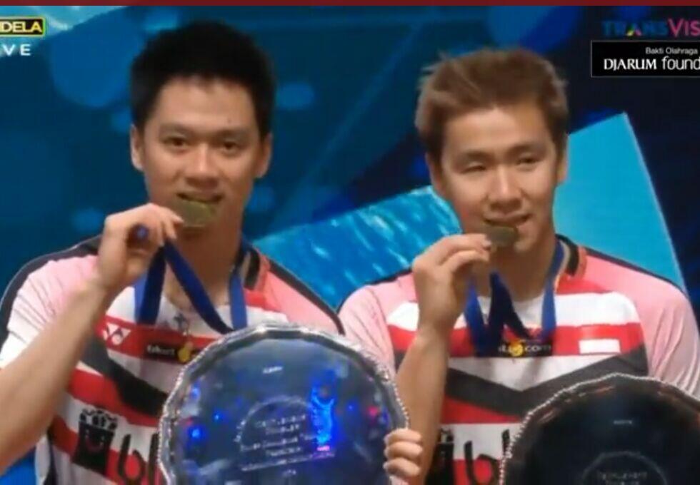 Kevin/Marcus Juara All England 2018