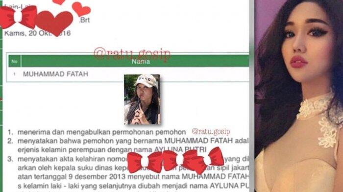 Lucinta Luna Dikenal Cantik dan Seksi, Tiba-tiba Beredar Surat Dirinya Ubah Kelamin