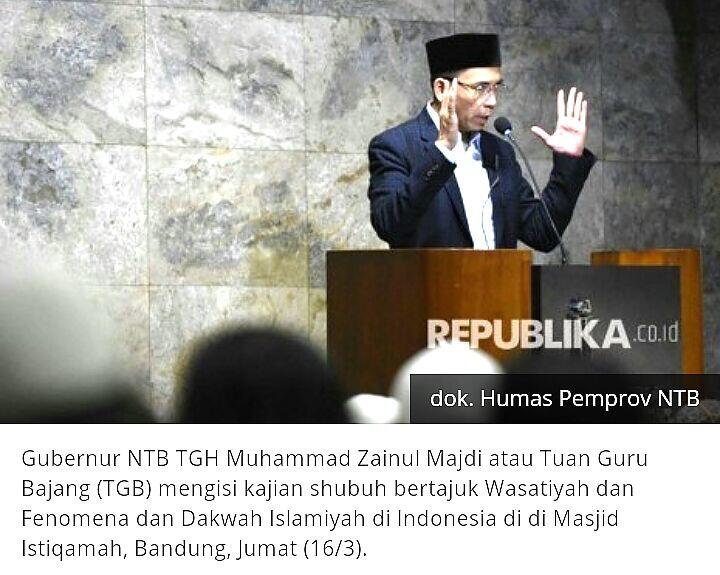 Jika TGB Dicuekin Demokrat, TGB Bisa Dilamar PKS