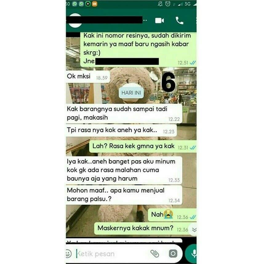 Akibat Gak Paham Sama Produk Yang Dibeli, Wanita Ini Nyaris Keracunan (POLOS!)