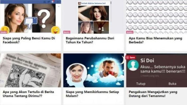 Lewat Kuis Kepribadian, Data Pribadi User Facebook Dicuri