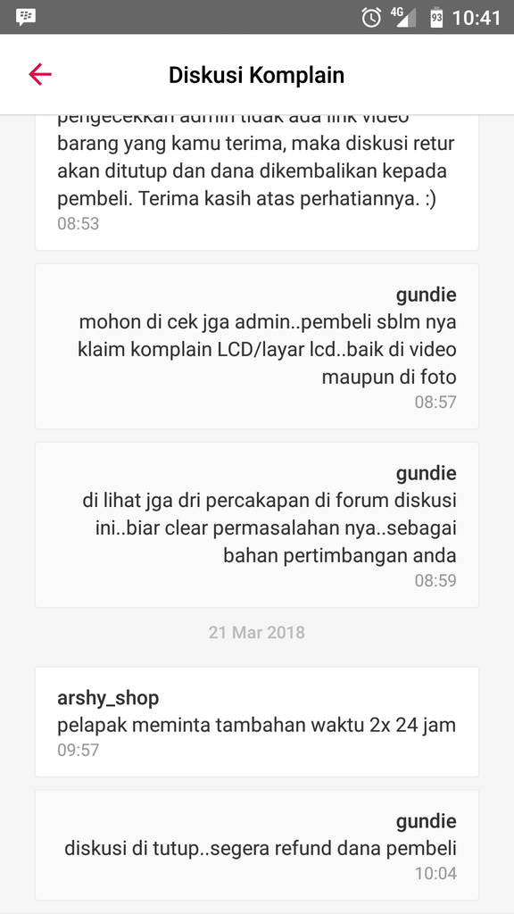 Surat Terbuka Arshy Comp/Arshy Shop/Arsy pelapak di BUKALAPAK dari PALU