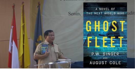 Kutip Indonesia Bubar 2030 dari Novel, Prabowo Diminta Klarifikasi