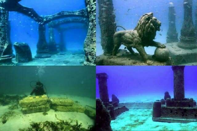 Aura Mencekam! 5 Kota Kuno Paling Seram yang Tenggelam di Dasar Laut Dalam