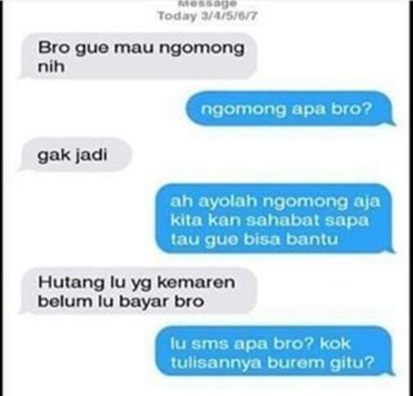 Obrolan Kocak dan bikin greget, buat refreshing