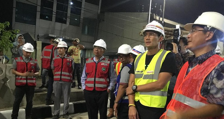 Underpass Matraman Desainnya Bercabang, Sandi: Ini yang Pertama
