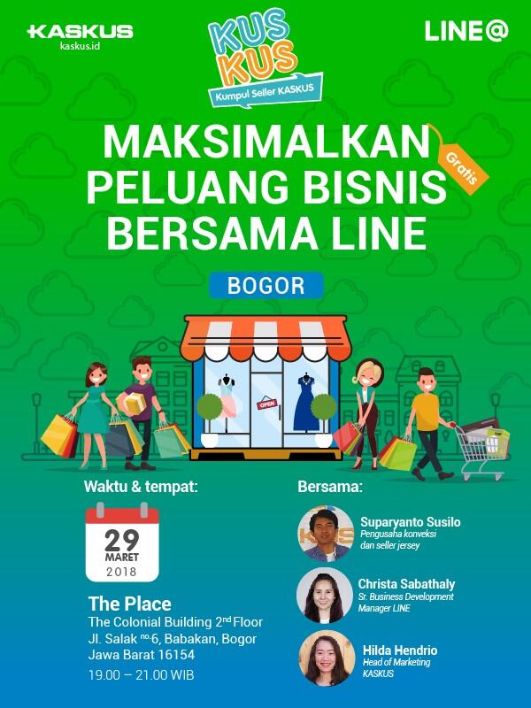 Maksimalkan Bisnis Online Agan Bersama LINE Di Sini! Gabung Yuk!