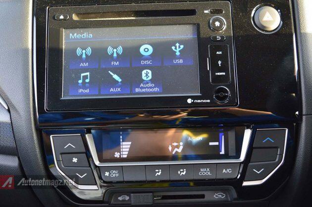 Head unit BRV dengan HDMI