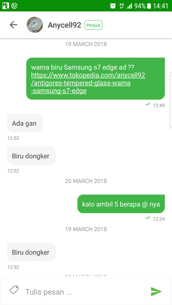 PENIPUAN OLEH TOKOPEDIA