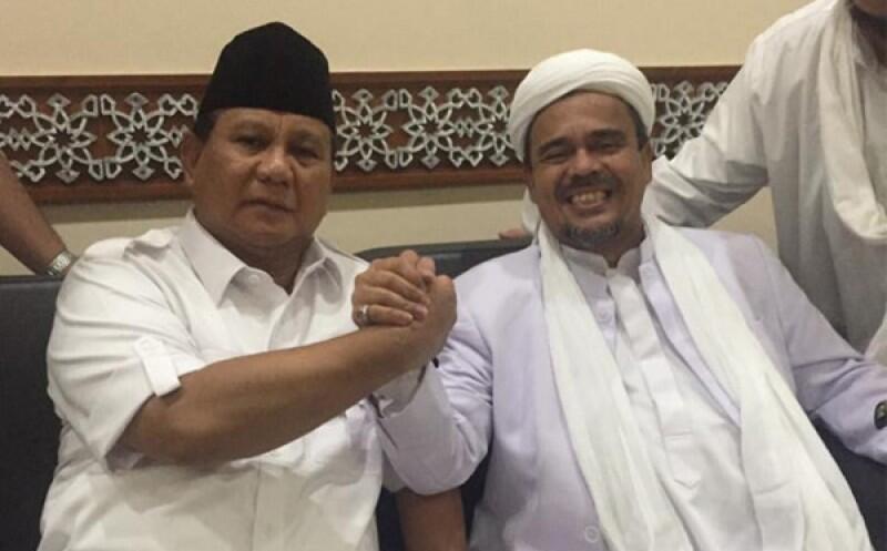 Habib Rizieq Bertemu Petinggi Gerindra, Bahas Koalisi