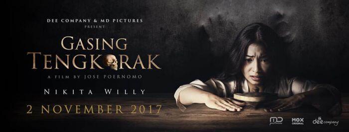 Gasing Tengkorak, Film horor Nikita Willy tentang kisah mistik budaya Minang