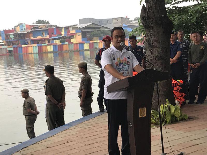 Anies Mulai Sulap Jakarta Makin Berwarna