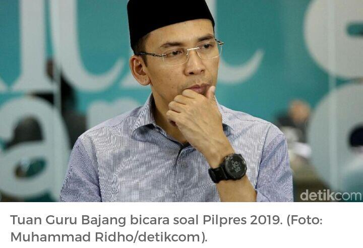 TGB Bicara Soal Kedekatannya dengan Jokowi dan Prabowo