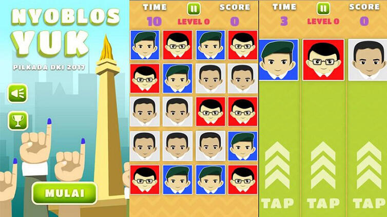 7 Game Yang Berhubungan Dengan Pemilu/Pilkada di Indonesia