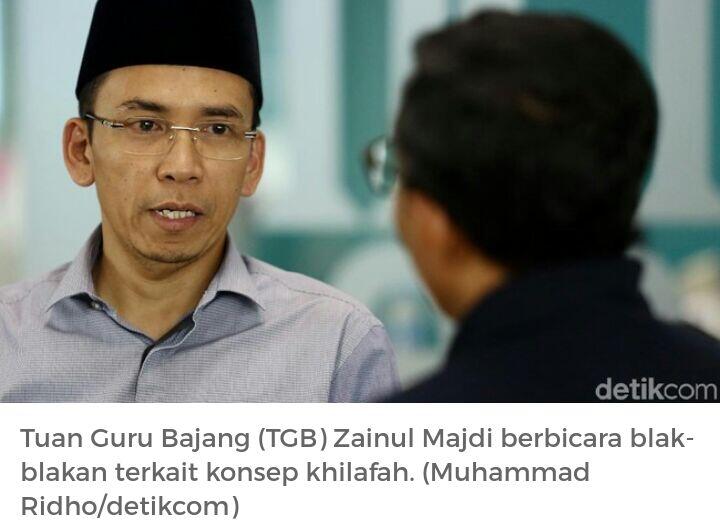 TGB Bicara Khilafah: NKRI Tak Bisa Ditawar