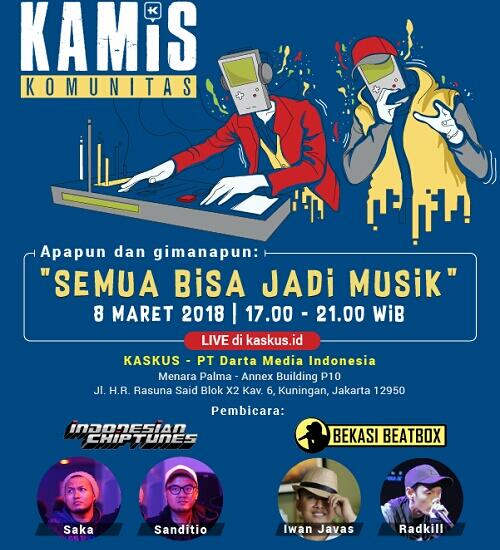 &#91;FR&#93; Kemeriahan Kamis Komunitas, Semua Bisa Jadi Musik