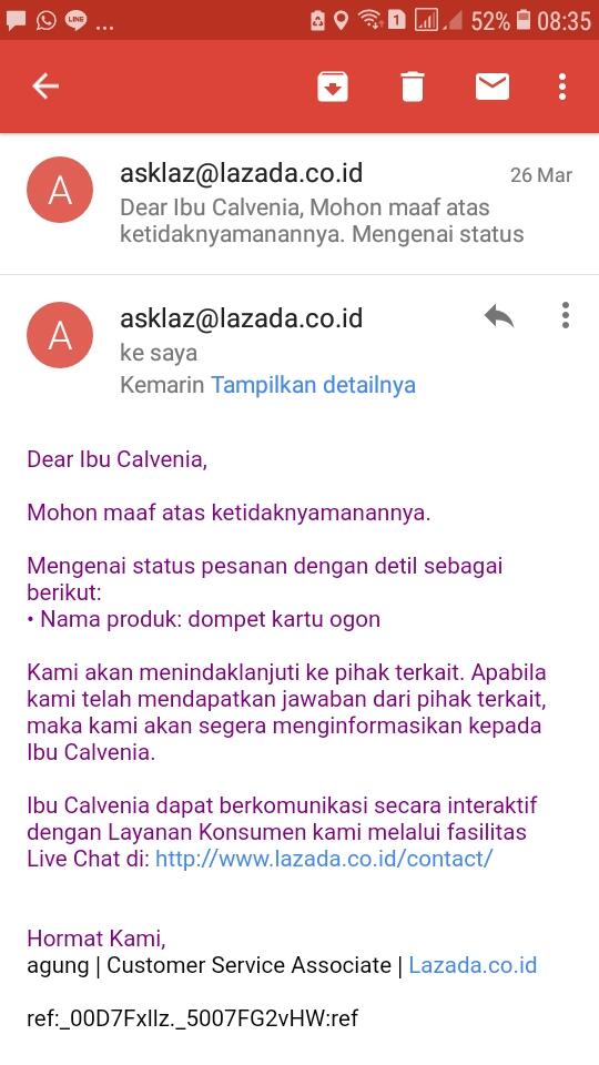 Penipuan Ol Shop Via Lazada