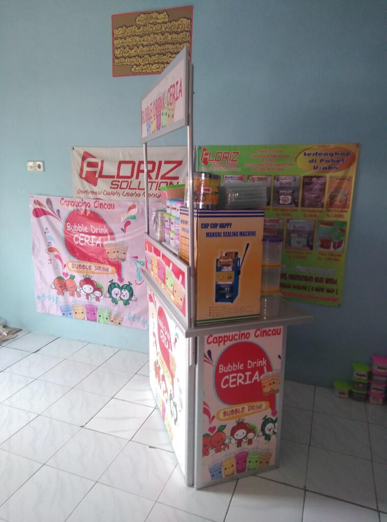 PAKET USAHA ALDRIZ BUBBLE DRINK